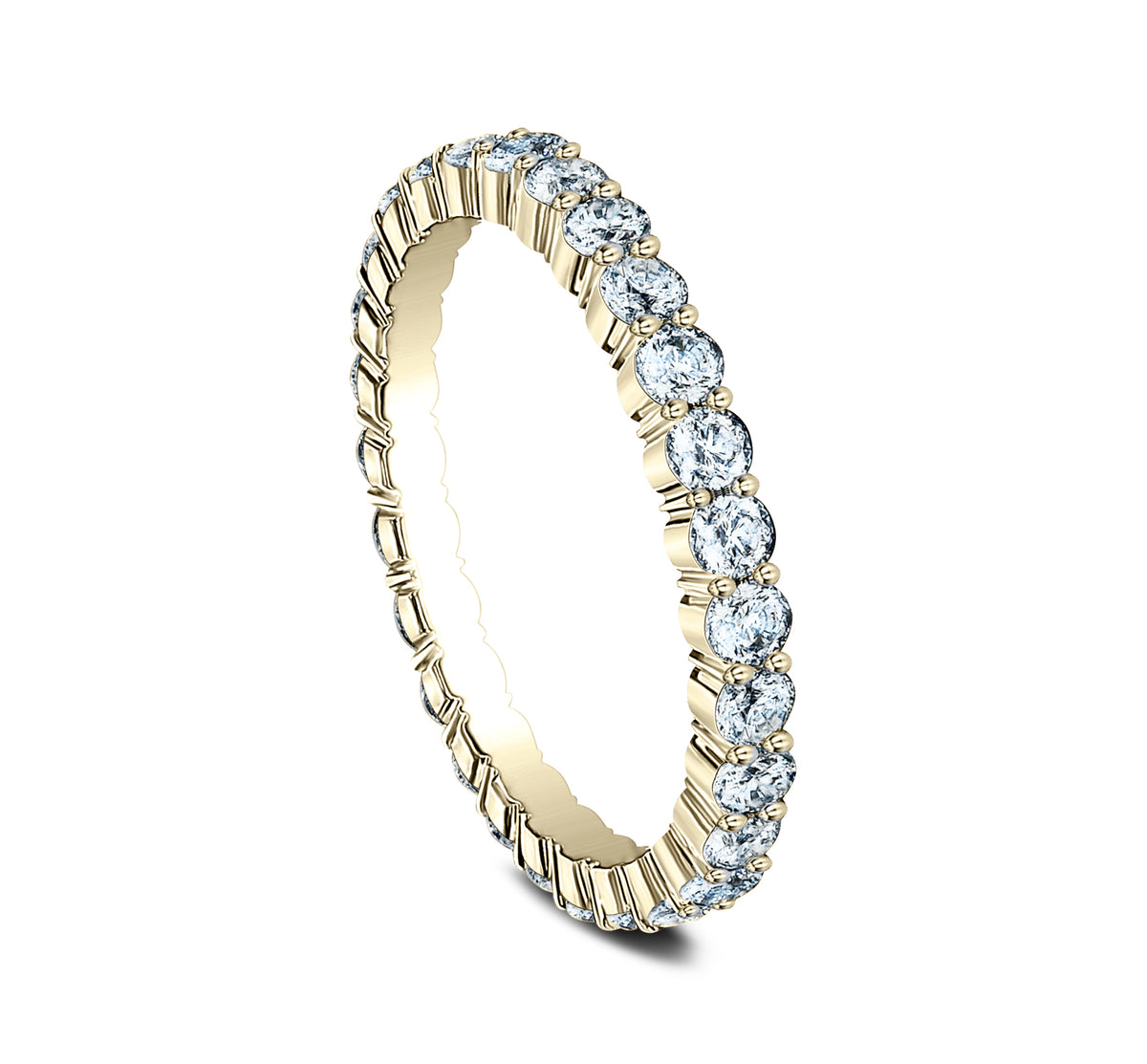THE GRACE 2.5mm 14K Yellow Benchmark men's wedding band