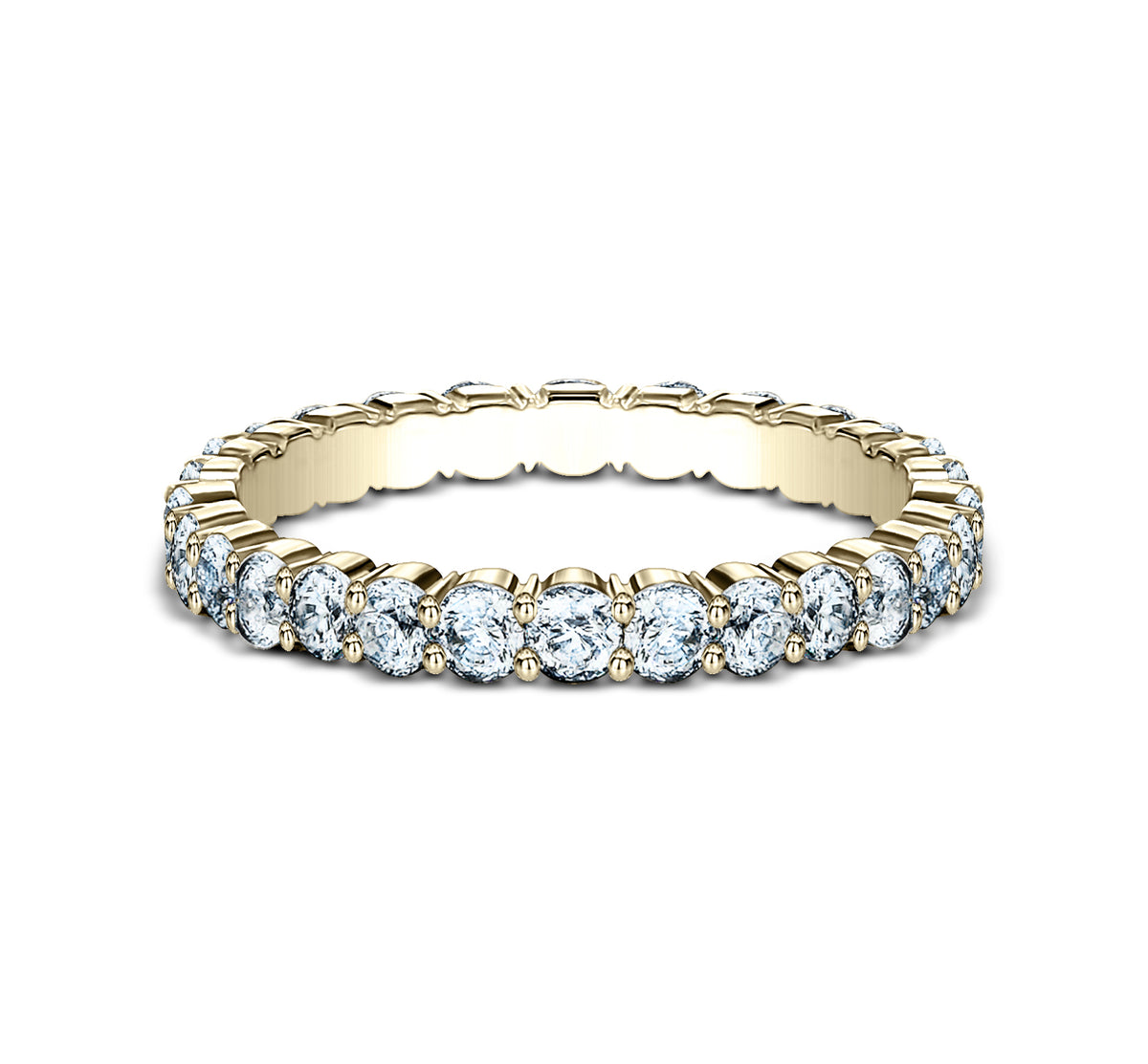 THE GRACE 2.5mm 14K Yellow Benchmark men's wedding band