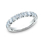 THE DIVA 3mm 14K White Benchmark men's wedding band