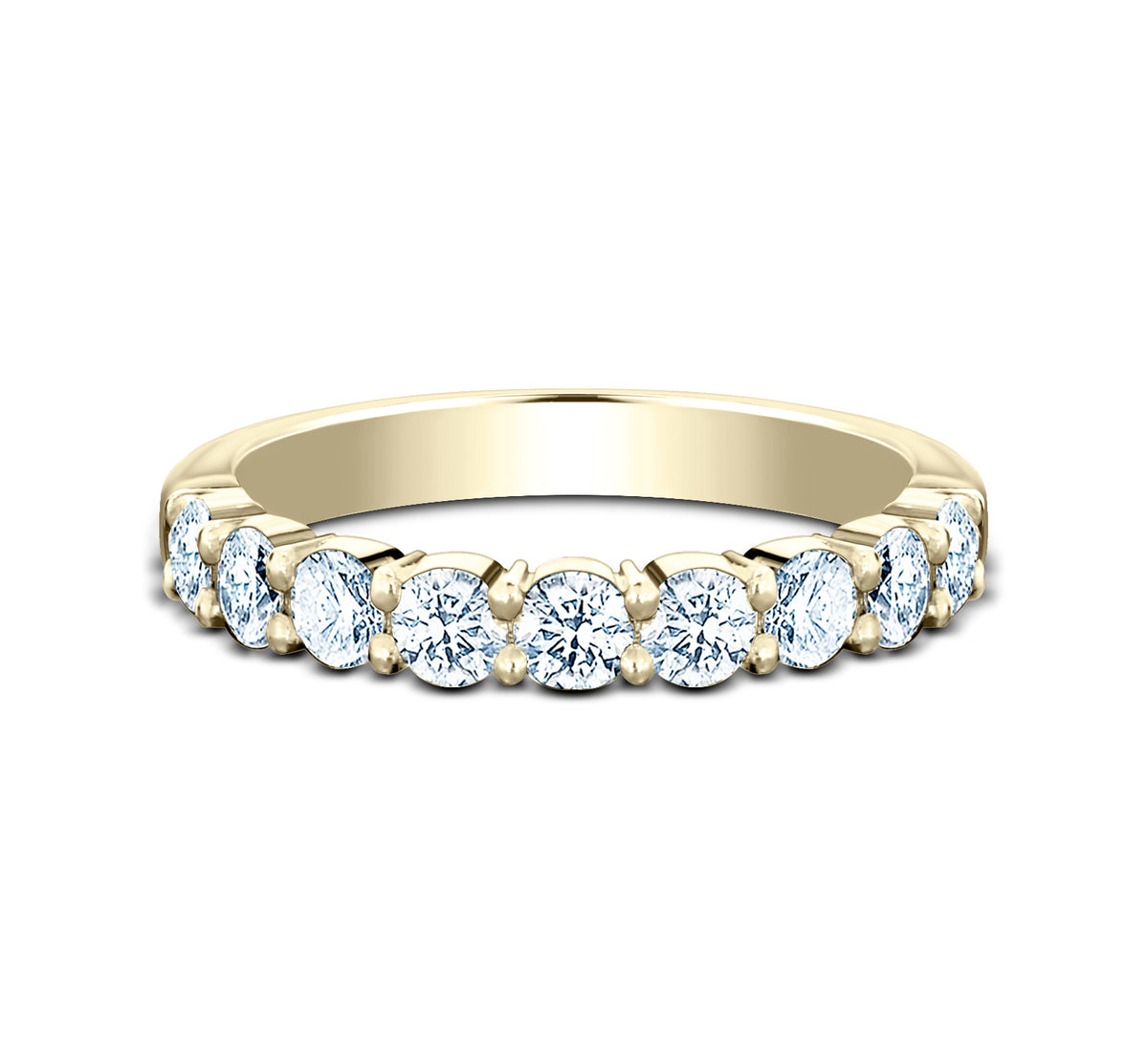 THE DIVA 3mm 14K Yellow Benchmark men's wedding band