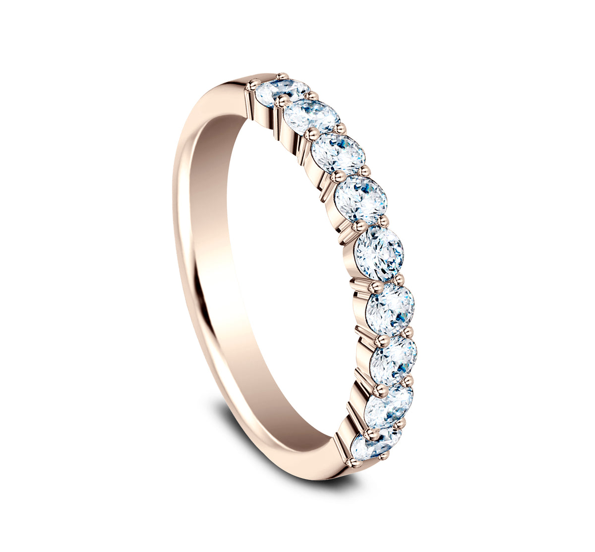 THE BOMBSHELL 3mm 14K Rose Benchmark men's wedding band