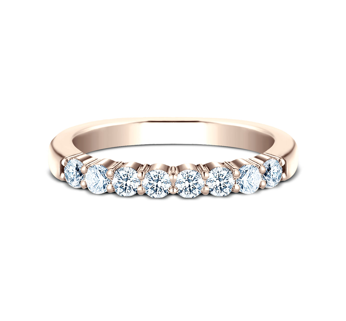 THE GODDESS 2.5mm 14K Rose Benchmark men's wedding band
