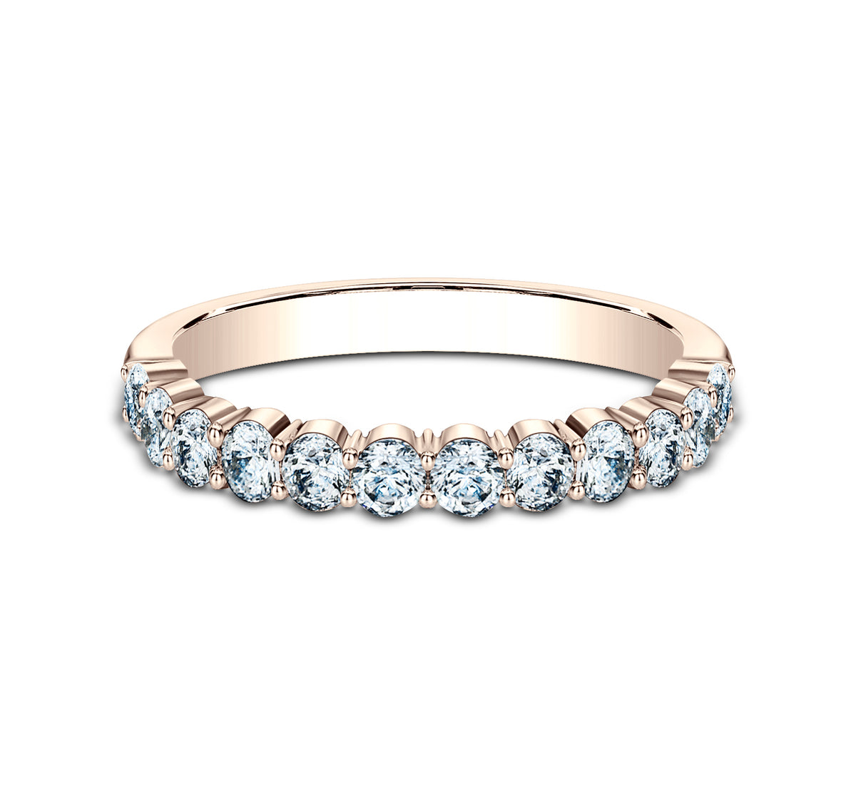 THE ZORA 2.5mm 14K Rose Benchmark men's wedding band