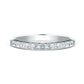 THE HARPER 2mm 14K White Benchmark men's wedding band