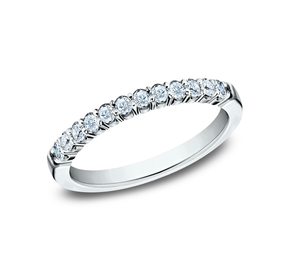 THE SIENNA 2mm 14K White Benchmark men's wedding band