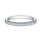 THE SIENNA 2mm 14K White Benchmark men's wedding band