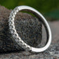 THE SIENNA 2mm 14K White Benchmark men's wedding band