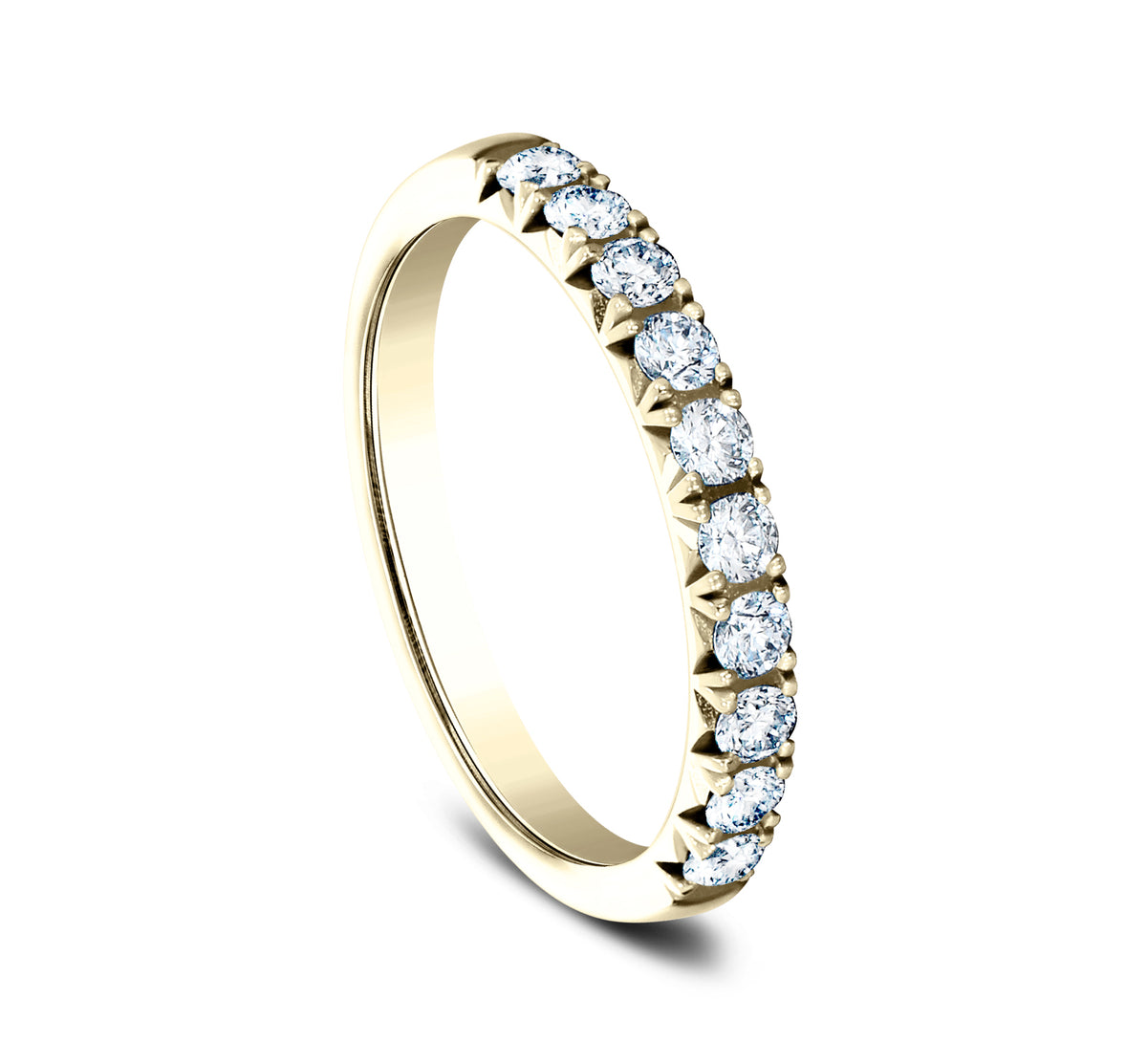 THE MAGGIE 2.5mm 14K Yellow Benchmark men's wedding band