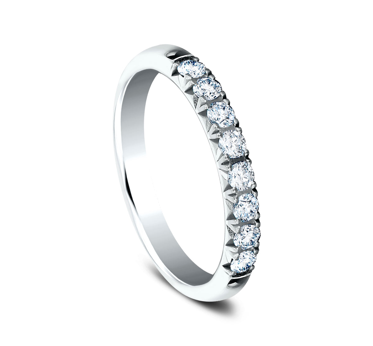 THE EFFIE 2.5mm 14K White Benchmark men's wedding band