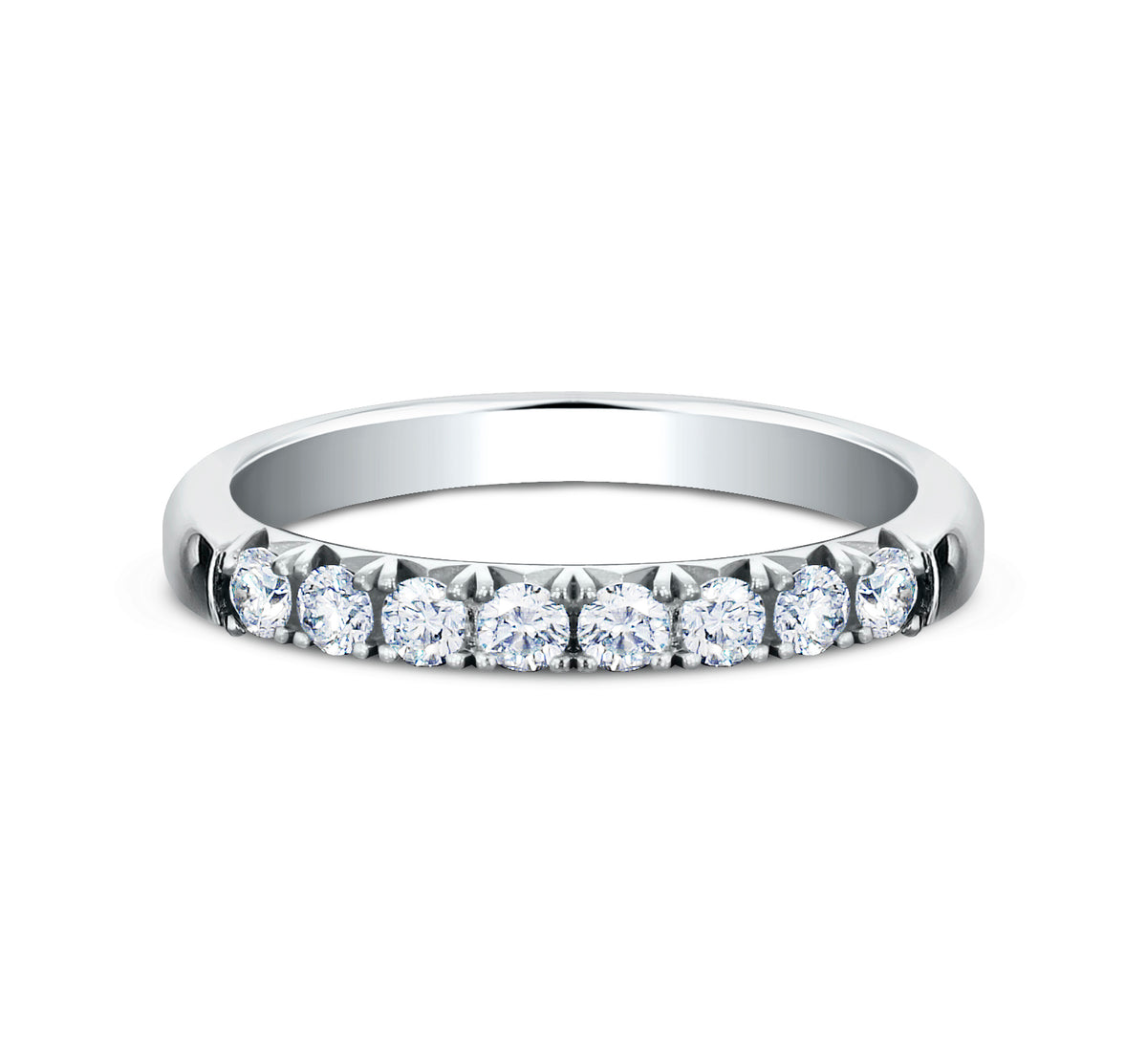 THE EFFIE 2.5mm 14K White Benchmark men's wedding band