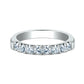 THE MIA 2.5mm 14K White Benchmark men's wedding band