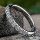 THE MIA 2.5mm 14K White Benchmark men's wedding band