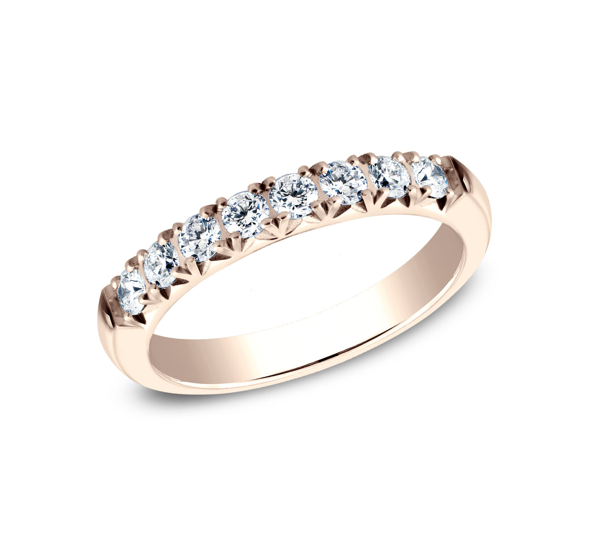 THE FARAH 2.5mm 14K Rose Benchmark men's wedding band