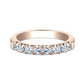 THE FARAH 2.5mm 14K Rose Benchmark men's wedding band