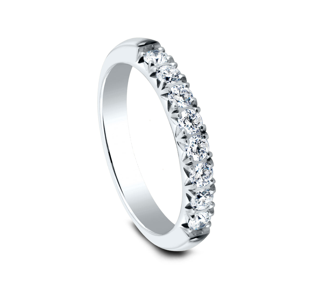 THE FARAH 2.5mm 14K White Benchmark men's wedding band