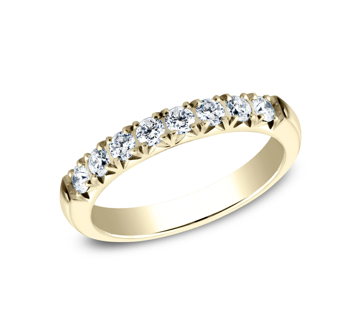 THE FARAH 2.5mm 14K Yellow Benchmark men's wedding band