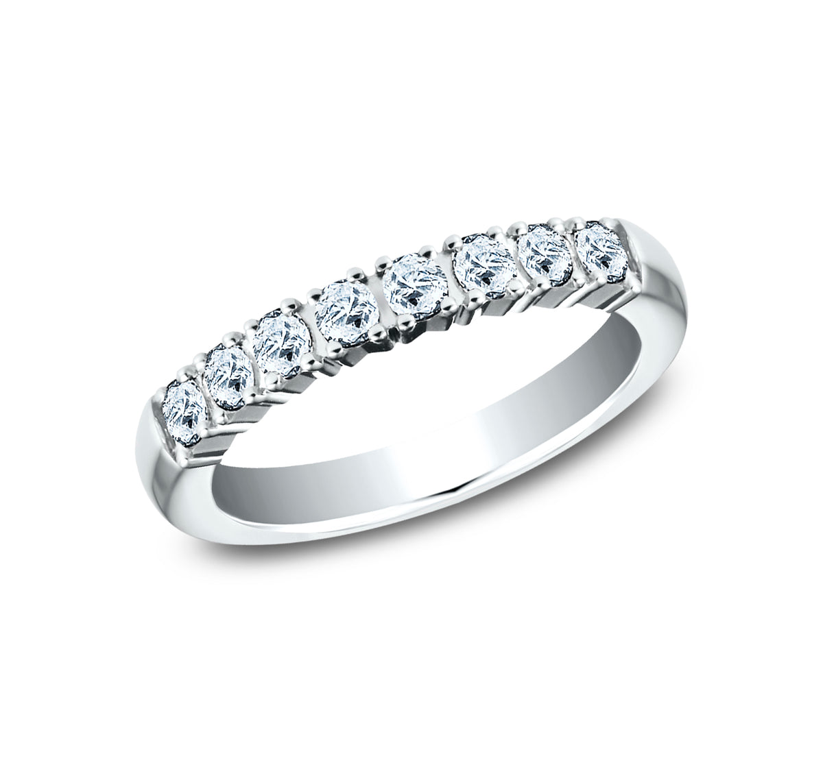 THE IDOL 2.5mm 14K White Benchmark men's wedding band