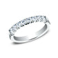 THE SANSA 2.5mm 14K White Benchmark men's wedding band