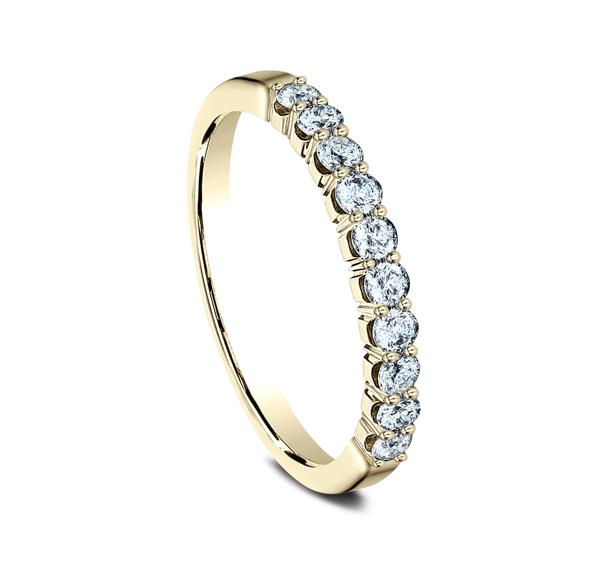 THE JENNIFER 2.5mm 14K Yellow Benchmark men's wedding band