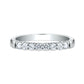 THE LUCY 2.5mm 14K White Benchmark men's wedding band