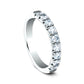 THE MEREDITH 3mm 14K White Benchmark men's wedding band