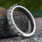 THE MEREDITH 3mm 14K White Benchmark men's wedding band