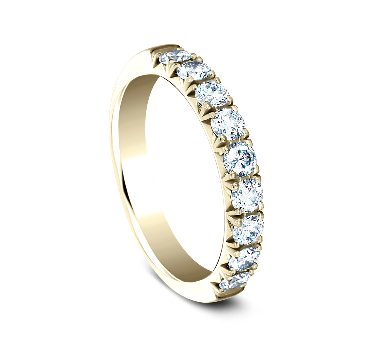 THE BLAIRE 3mm 14K Yellow Benchmark men's wedding band