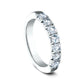 THE MINDY 3mm 14K White Benchmark men's wedding band