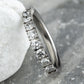 THE LORELAI 3mm 14K White Benchmark men's wedding band