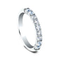 THE RORY 3mm 14K White Benchmark men's wedding band