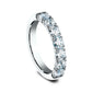 THE SUMMER 3mm 14K White Benchmark men's wedding band