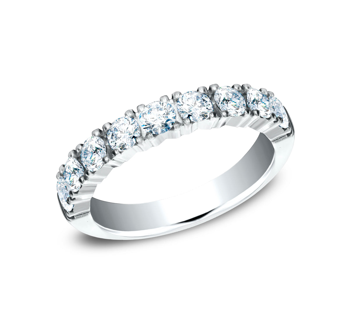 THE SYDNEY 3mm 14K White Benchmark men's wedding band