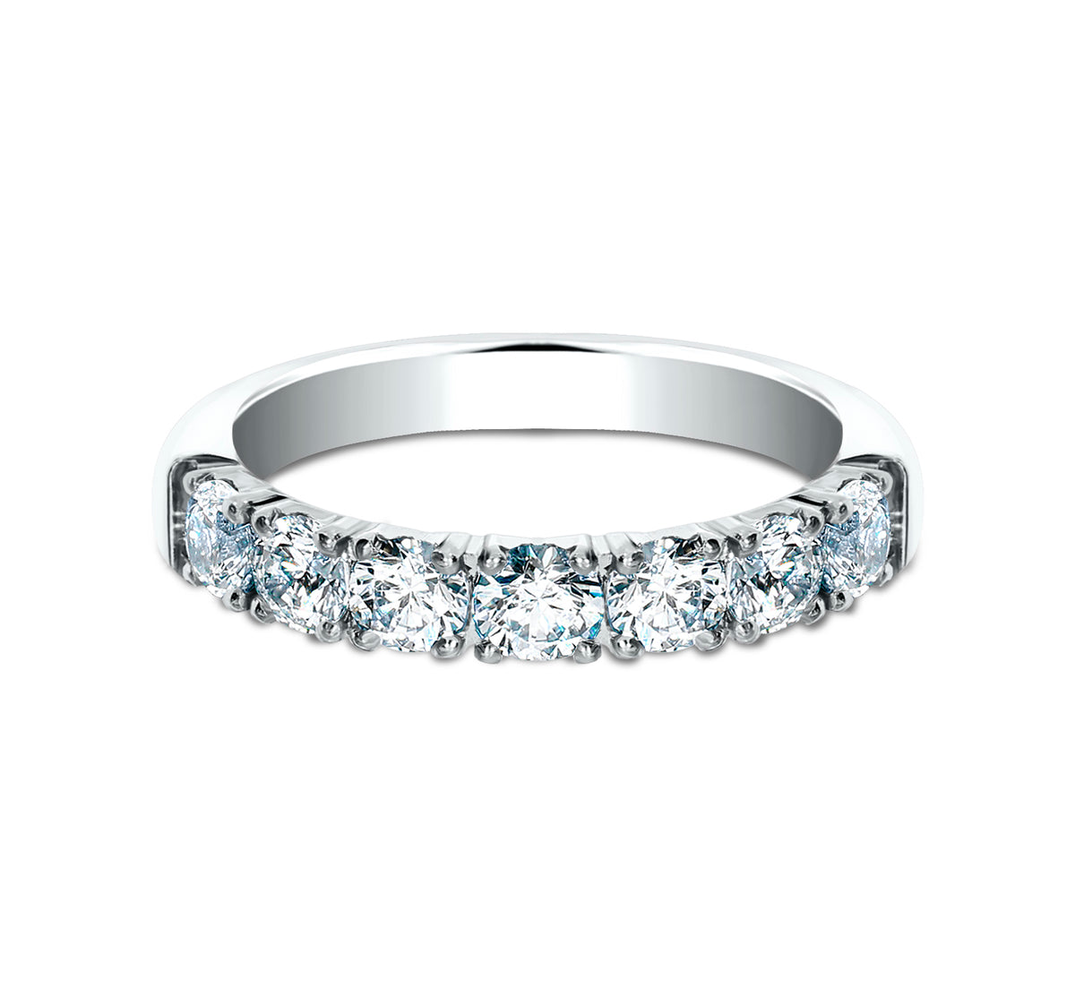 THE SYDNEY 3mm 14K White Benchmark men's wedding band