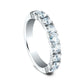 THE ADDISON 3mm 14K White Benchmark men's wedding band