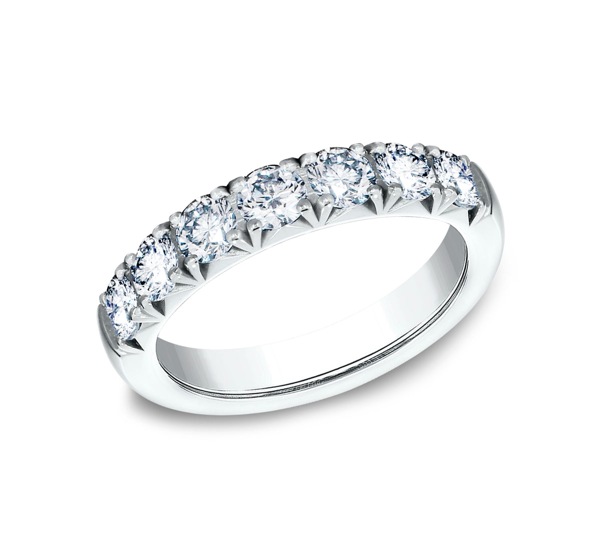 THE CLAIRE 3.5mm 14K White Benchmark men's wedding band