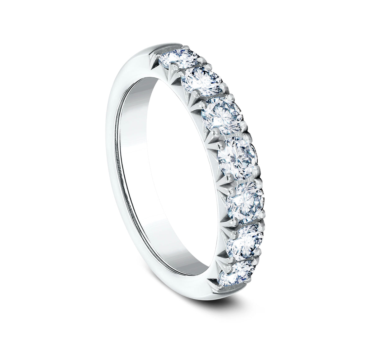 THE CLAIRE 3.5mm 14K White Benchmark men's wedding band