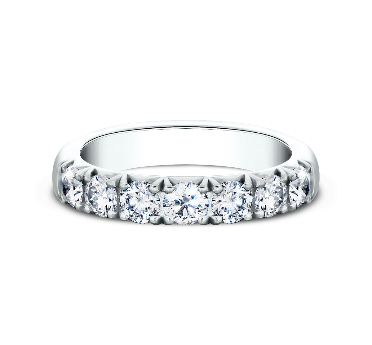 THE CLAIRE 3.5mm 14K White Benchmark men's wedding band