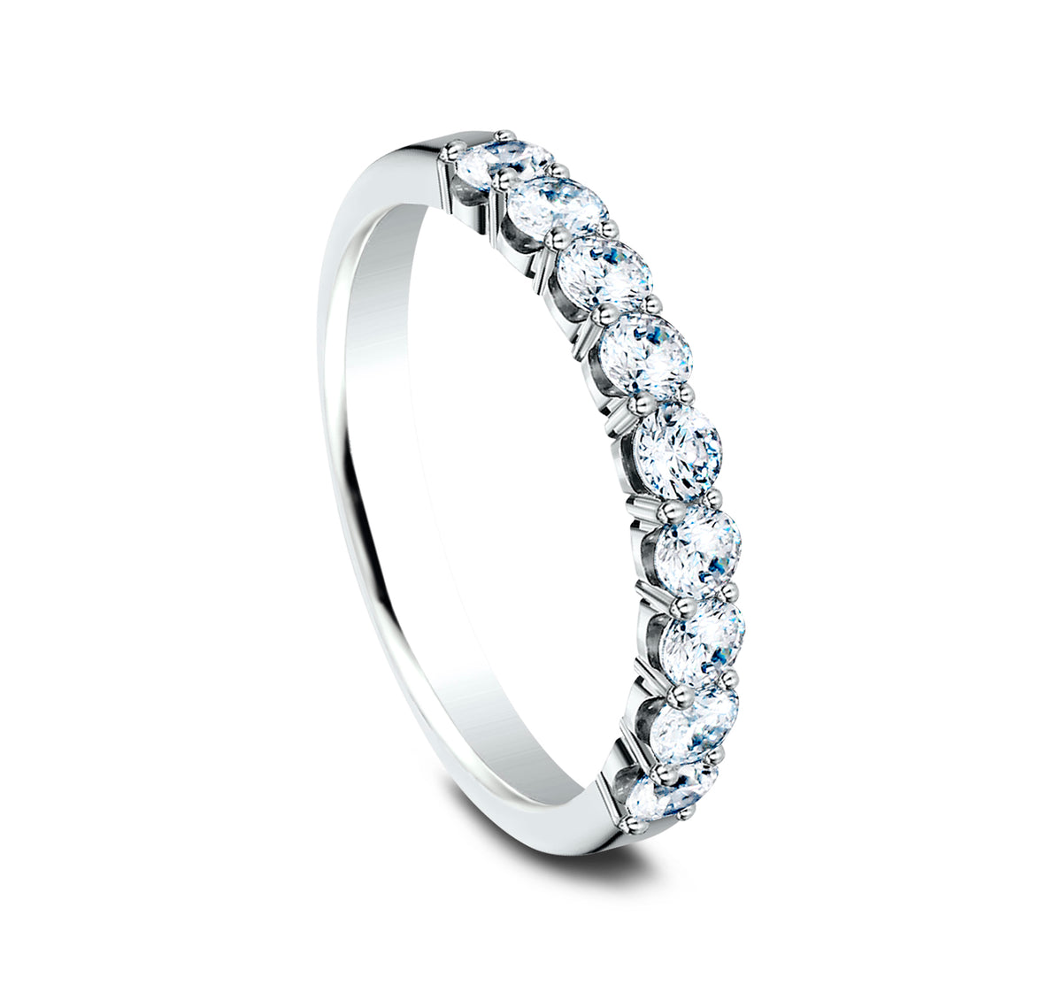 THE SAVANNAH 3mm 14K White Benchmark men's wedding band