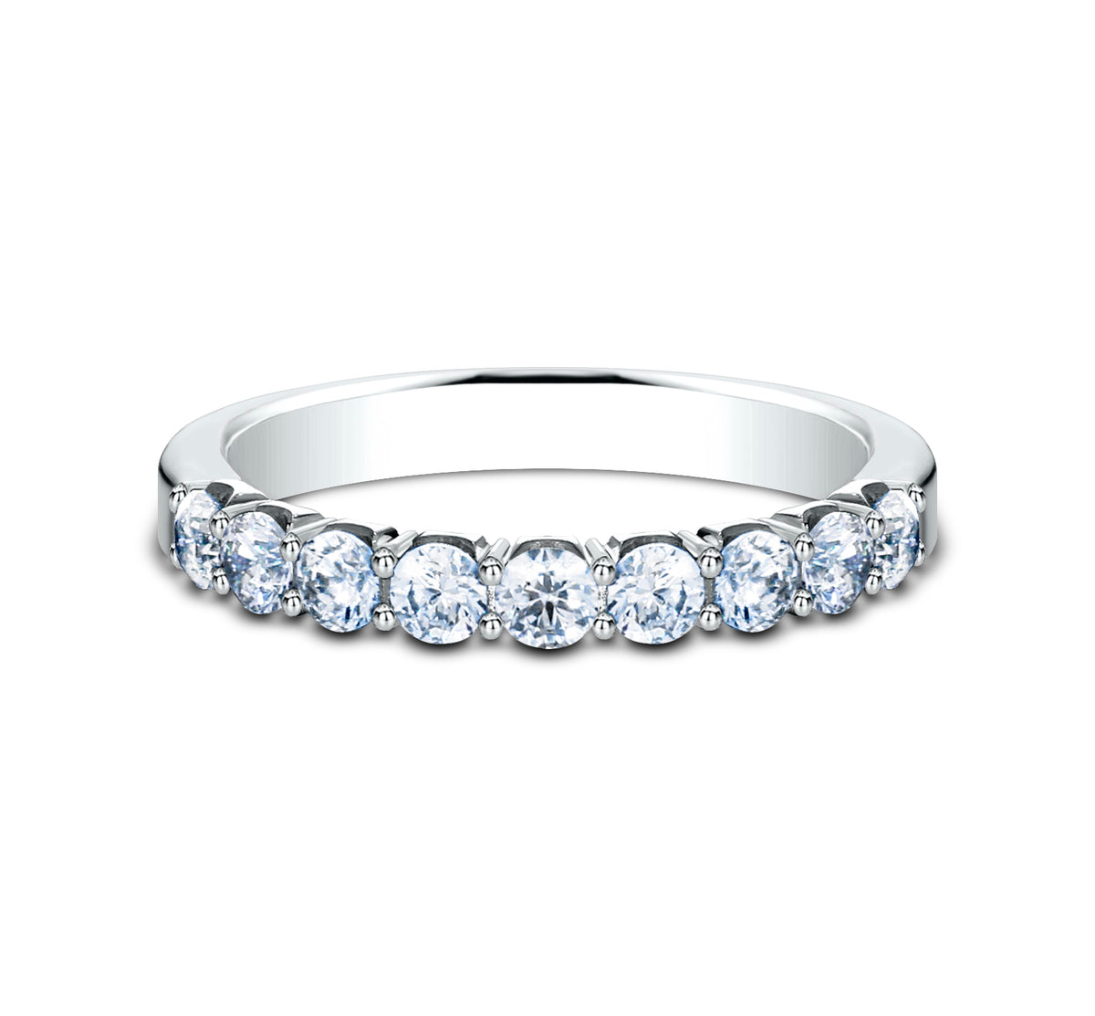 THE SAVANNAH 3mm 14K White Benchmark men's wedding band