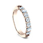THE SERENA 3mm 14K Rose Benchmark men's wedding band