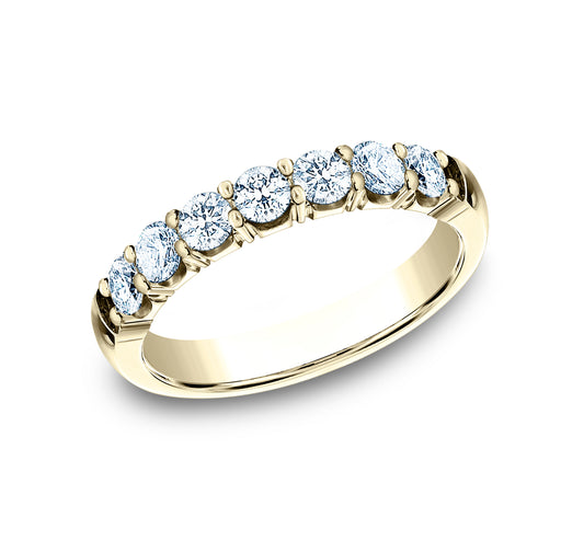 THE SERENA 3mm 14K Yellow Benchmark men's wedding band