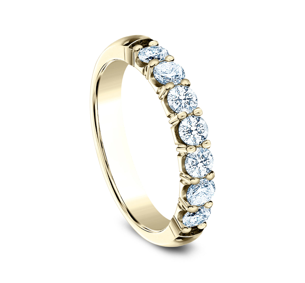 THE SERENA 3mm 14K Yellow Benchmark men's wedding band