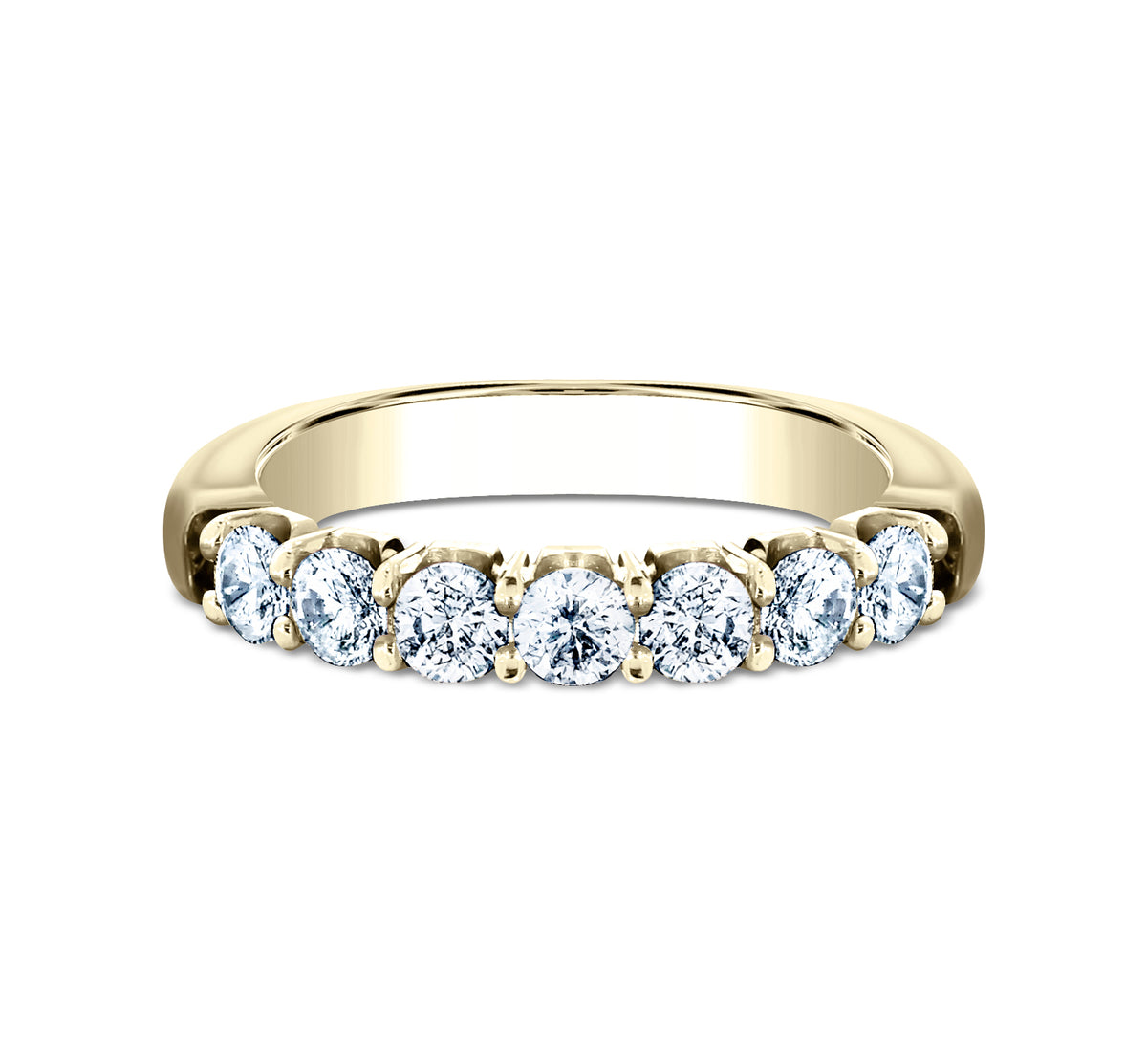 THE SERENA 3mm 14K Yellow Benchmark men's wedding band