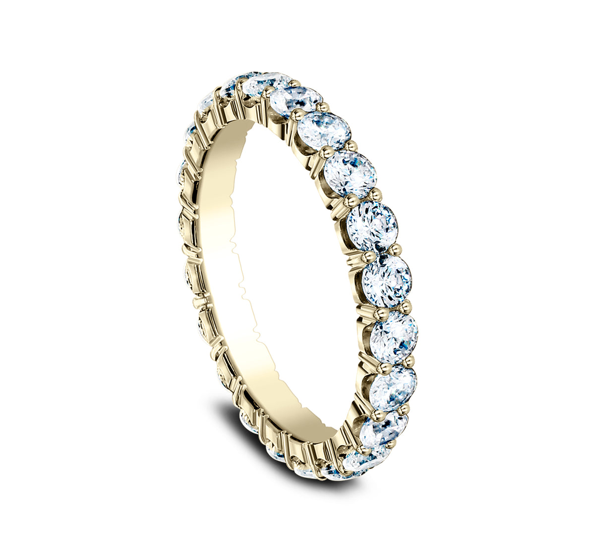 THE ATHENA 3mm 14K Yellow Benchmark men's wedding band
