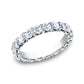 THE PEYTON 3mm 14K White Benchmark men's wedding band