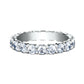 THE PEYTON 3mm 14K White Benchmark men's wedding band