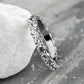THE PEYTON 3mm 14K White Benchmark men's wedding band
