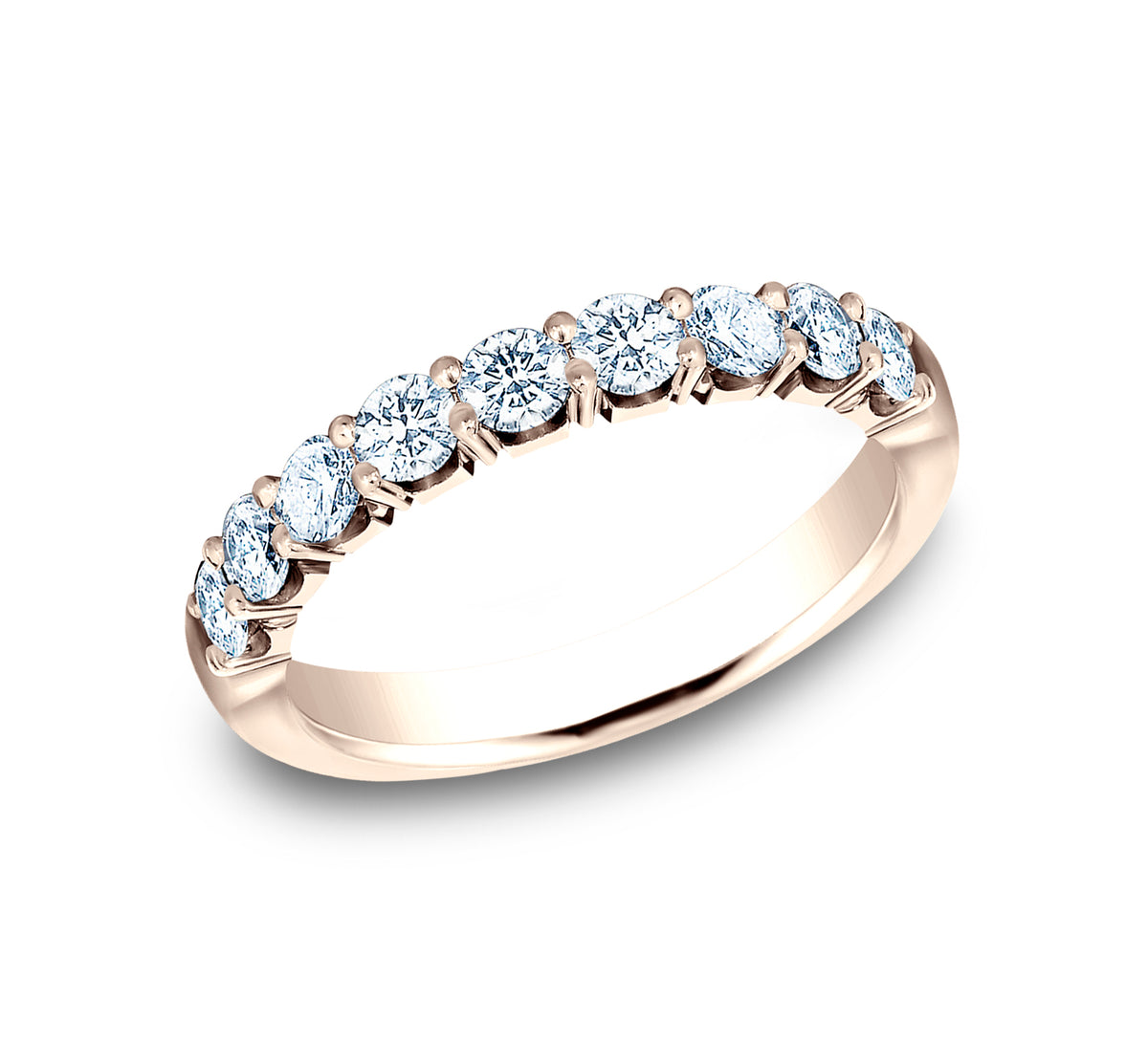 THE EVE 3mm 14K Rose Benchmark men's wedding band