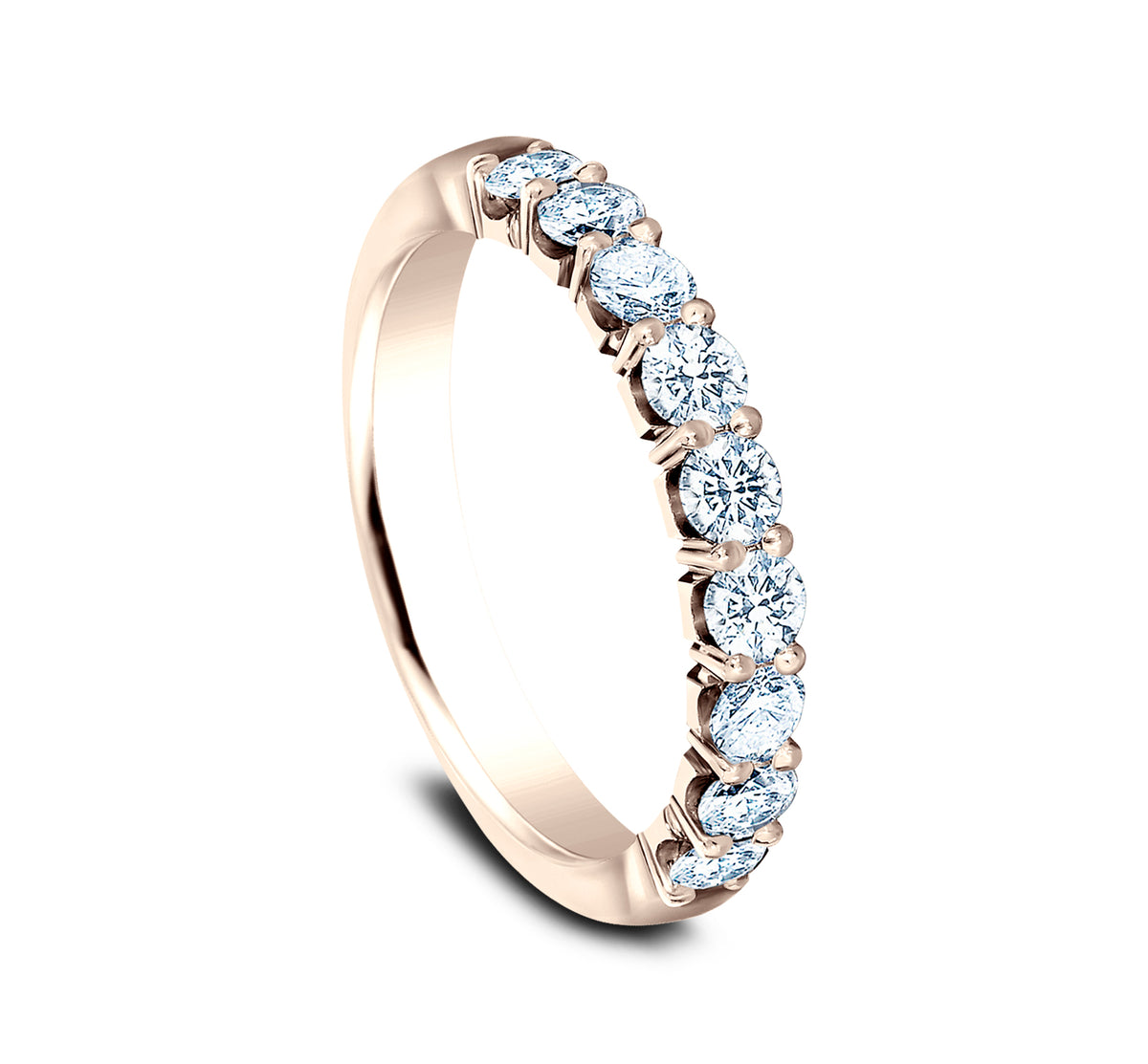 THE EVE 3mm 14K Rose Benchmark men's wedding band