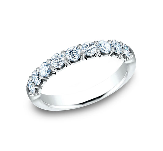 THE EVE 3mm 14K White Benchmark men's wedding band